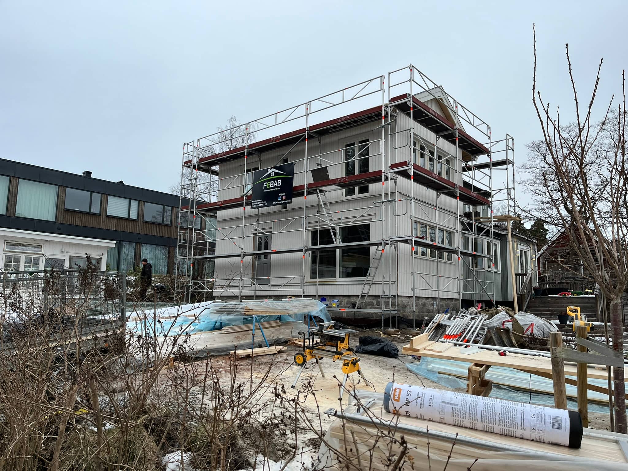 Byggfirman Febab anlita Agenci för nya webben